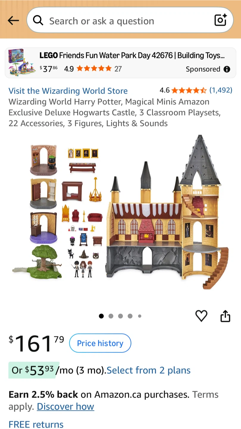 Wizarding World Harry Potter Magical Minis Hogwarts Castle - photo 2