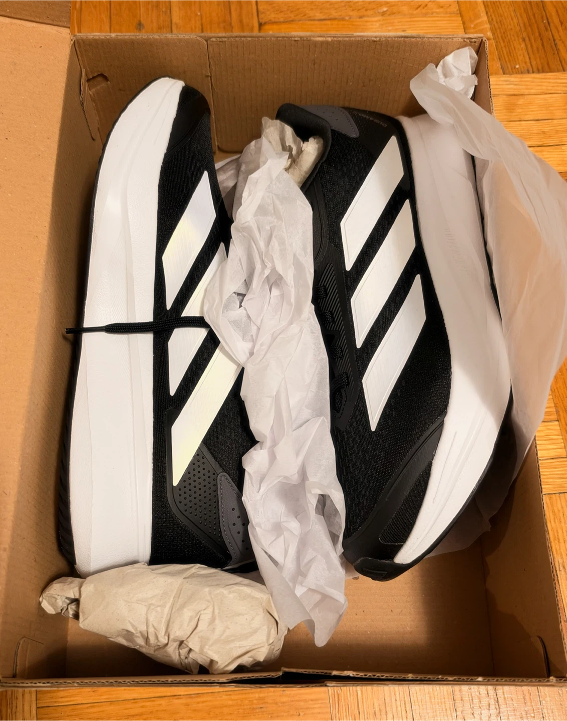 Adidas men’s running shoes 10 and 9.5 US size only 70$
