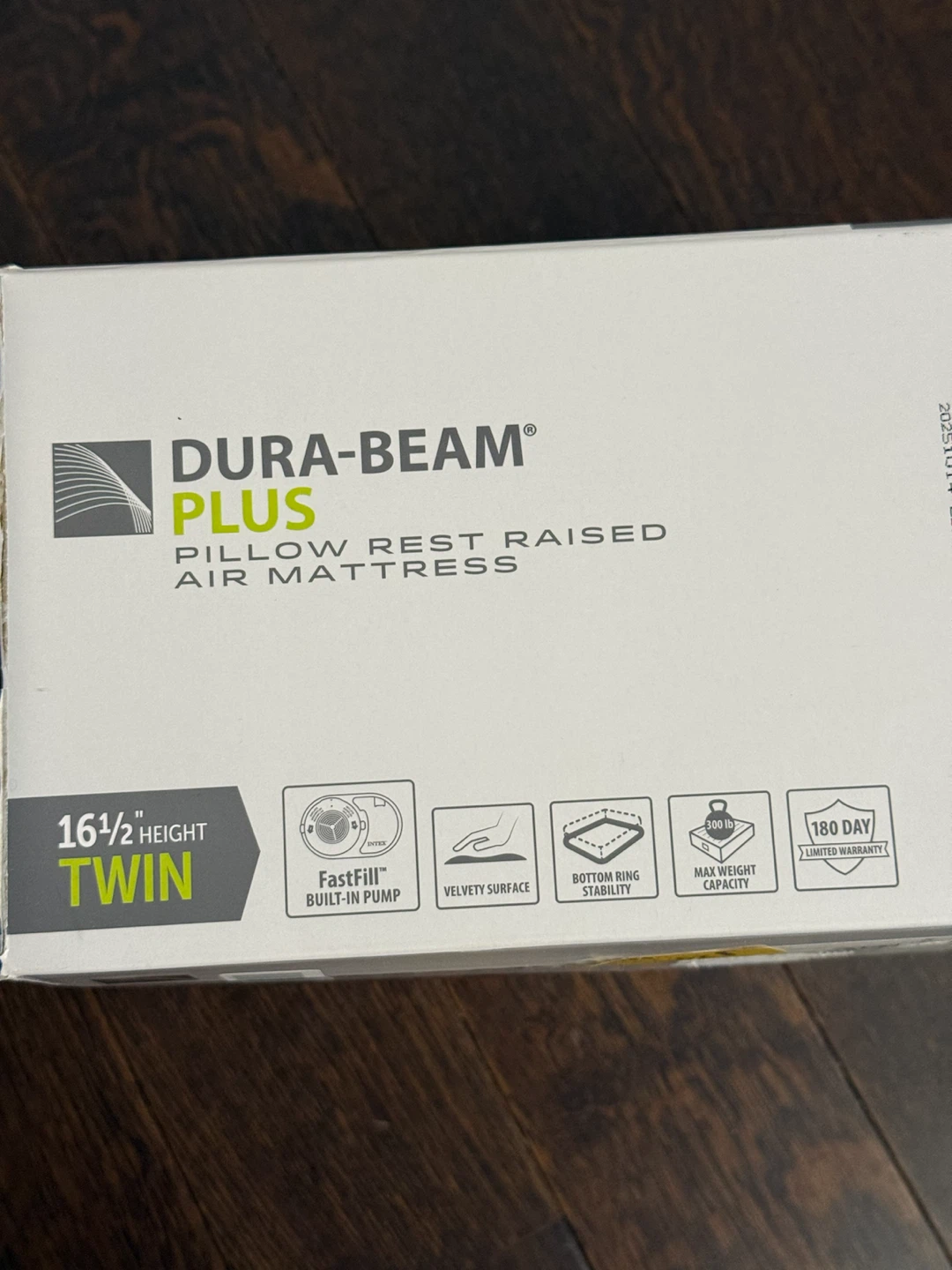 Intex 16.5in Dura-Beam Plus Twin Air Mattress - photo 2