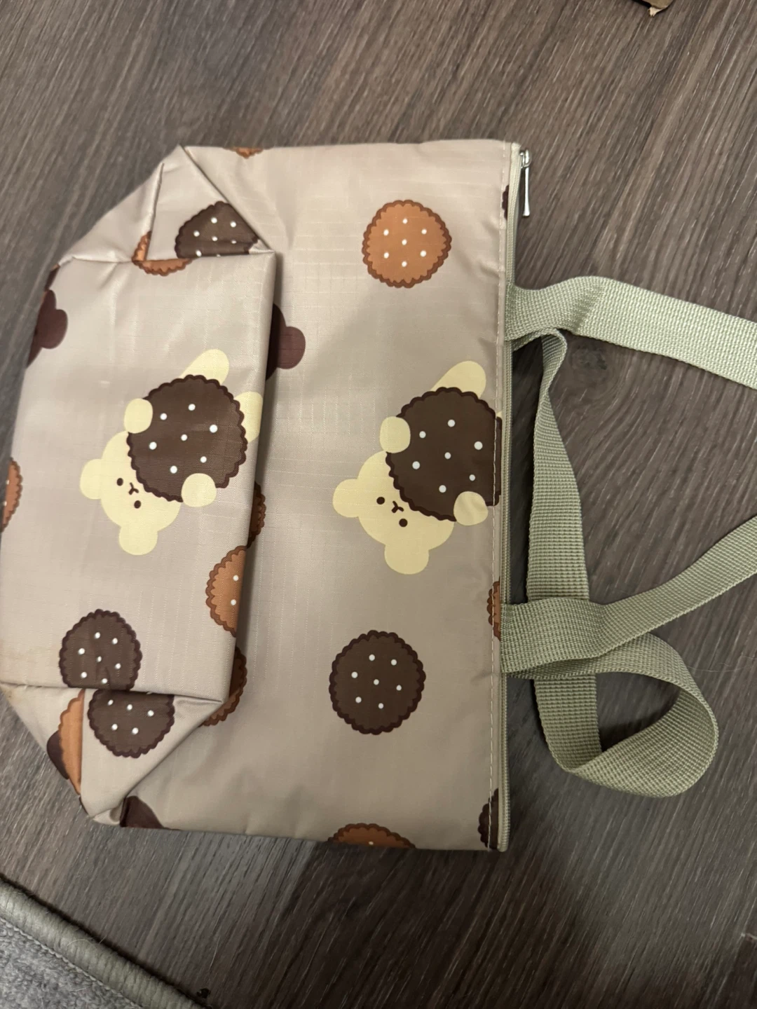 Bear Cookie Insulated Lunch Bag - photo 2