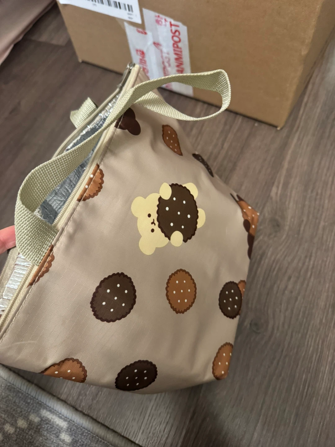 Bear Cookie Insulated Lunch Bag - photo 3