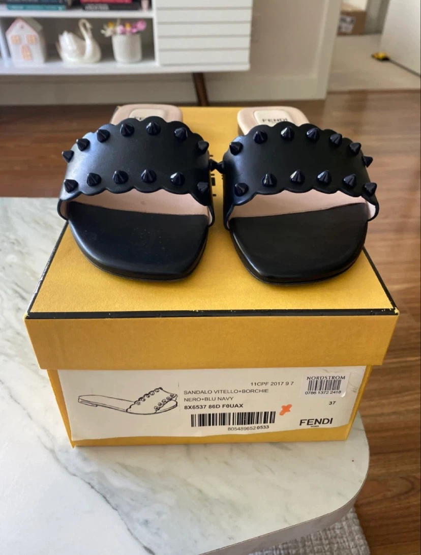 Fendi Studded Sandals - photo 2