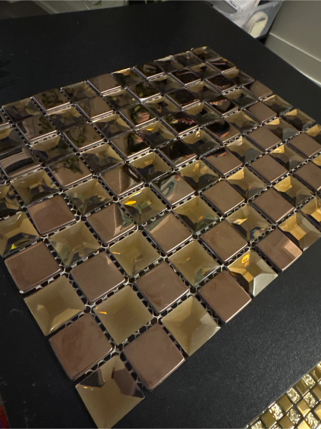 Glass Mosaic Tile Sheet
