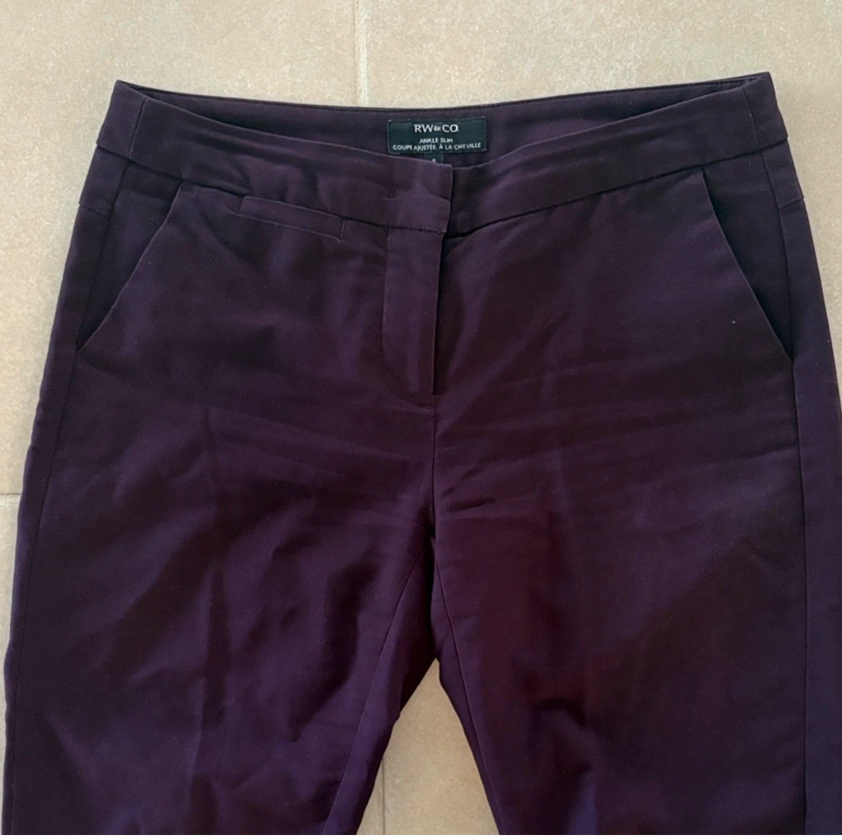 RW&CO. Signature Fit Ankle Slim Pants