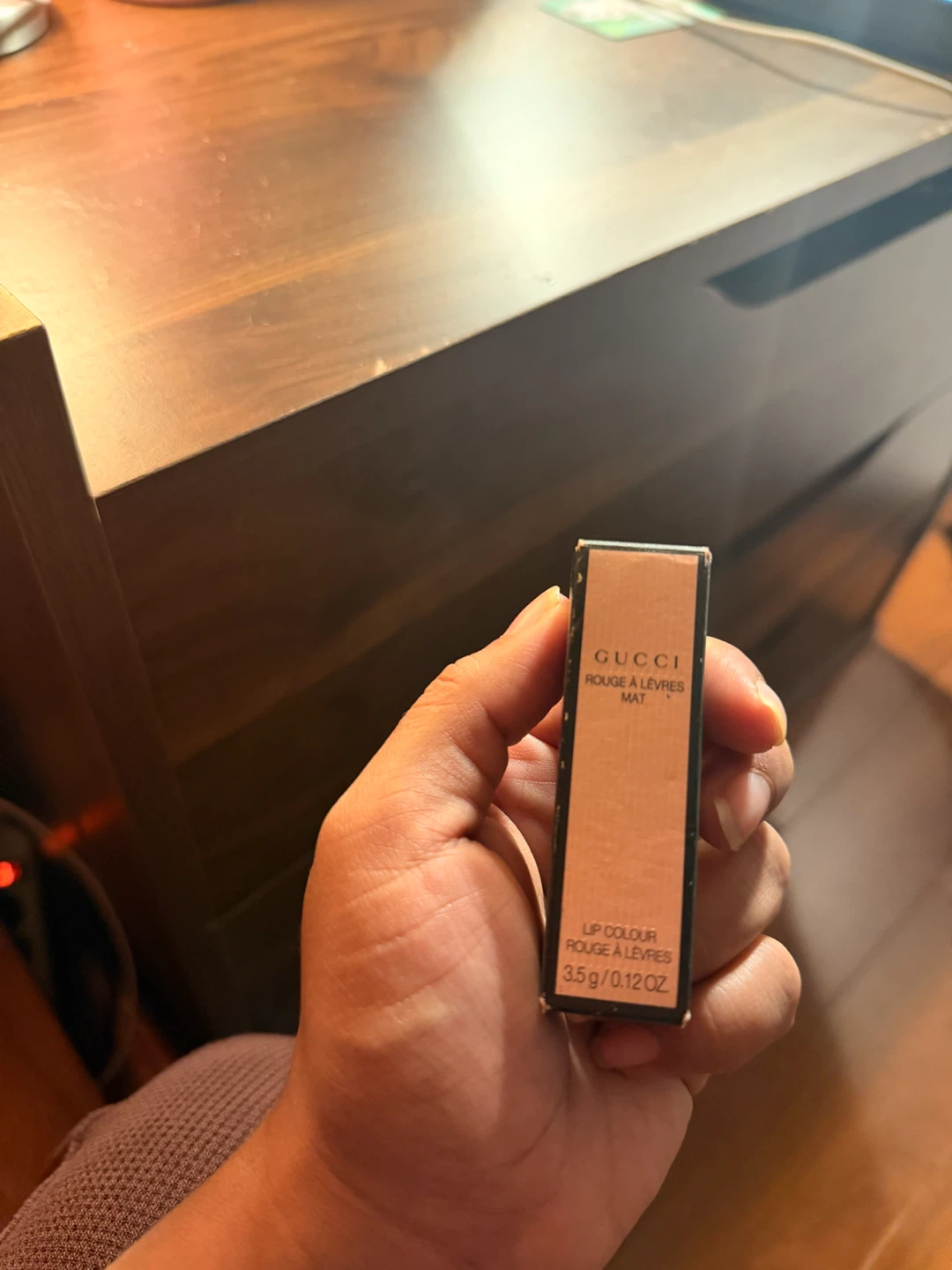 Gucci Rouge à Lèvres Mat Lipstick - Toni Purple 703