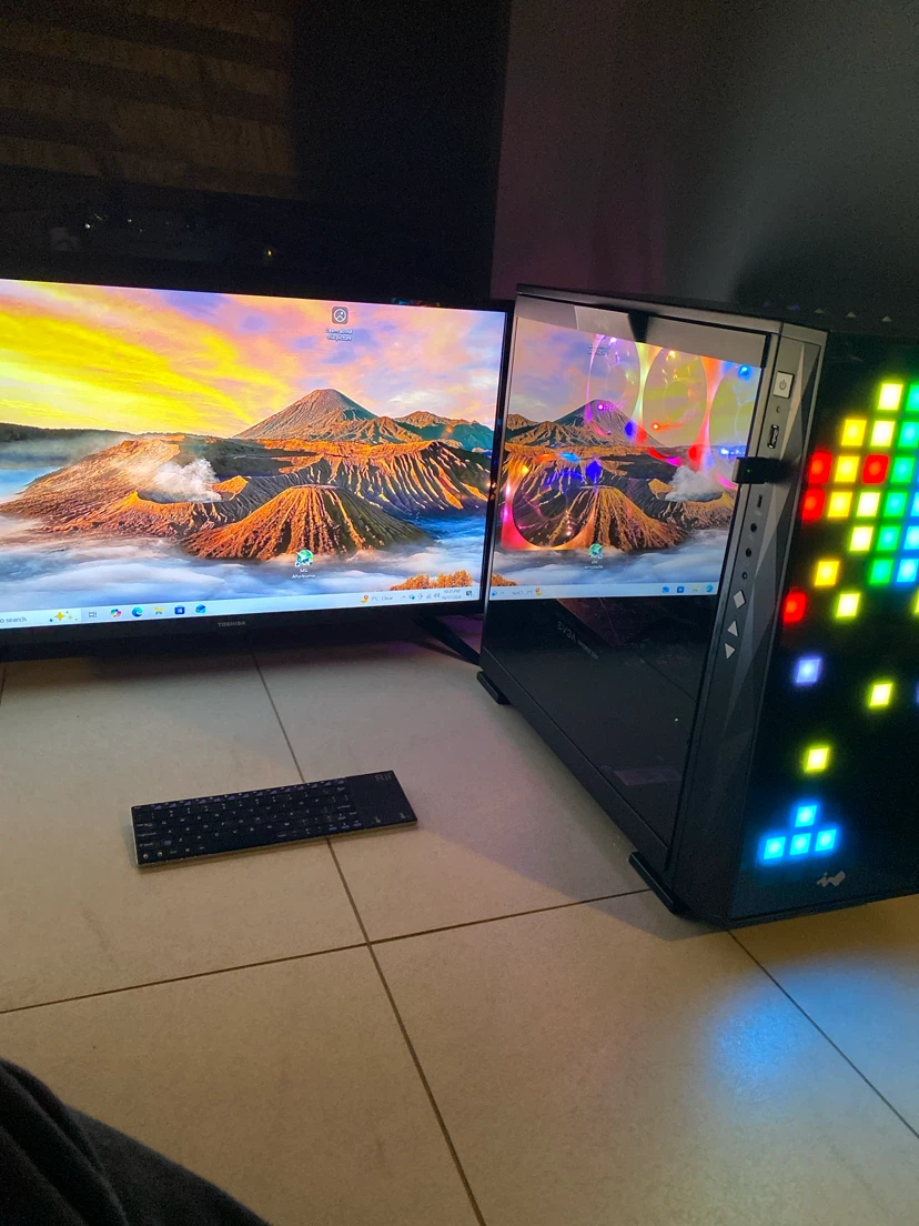 Gaming  / desktop  PC  setup  with Monitor + - photo 3