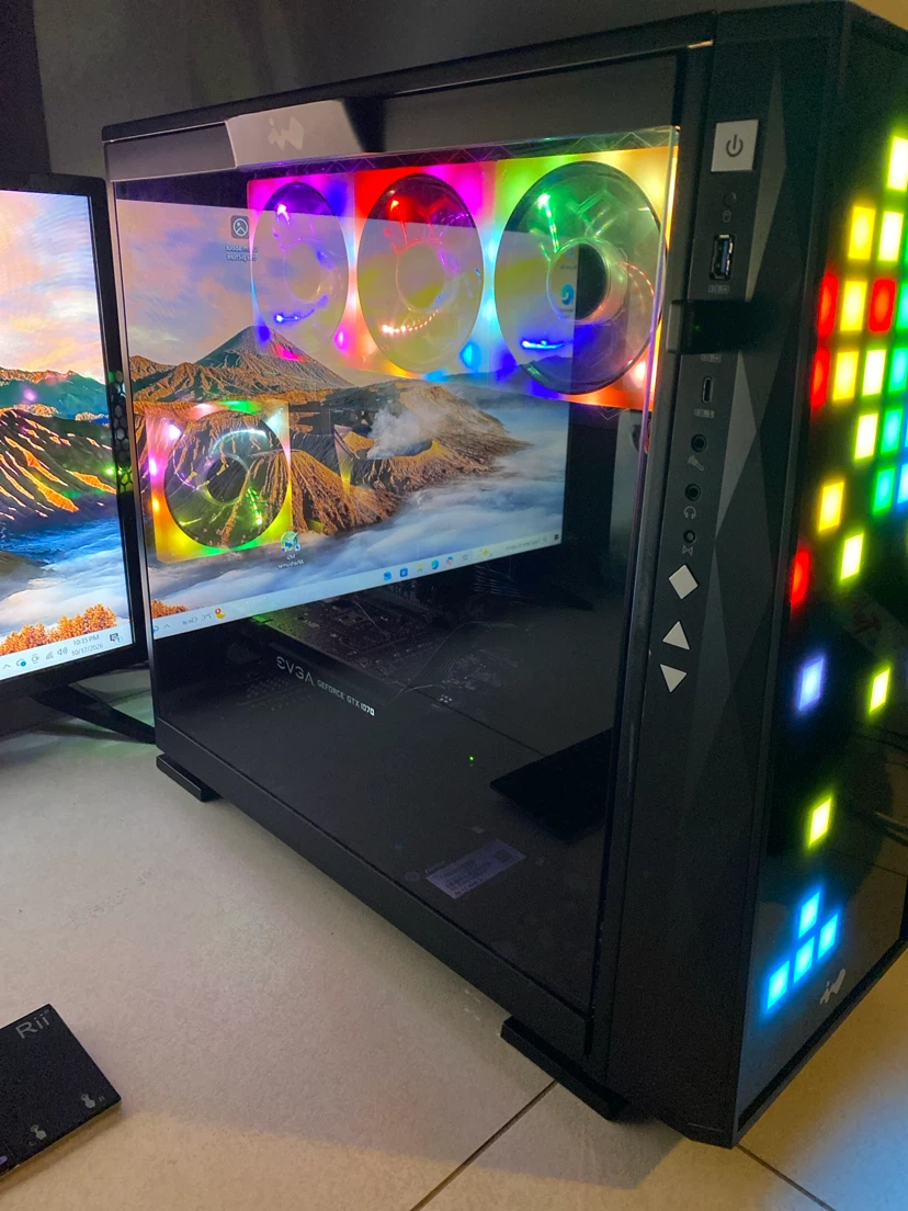Gaming  / desktop  PC  setup  with Monitor + - photo 4
