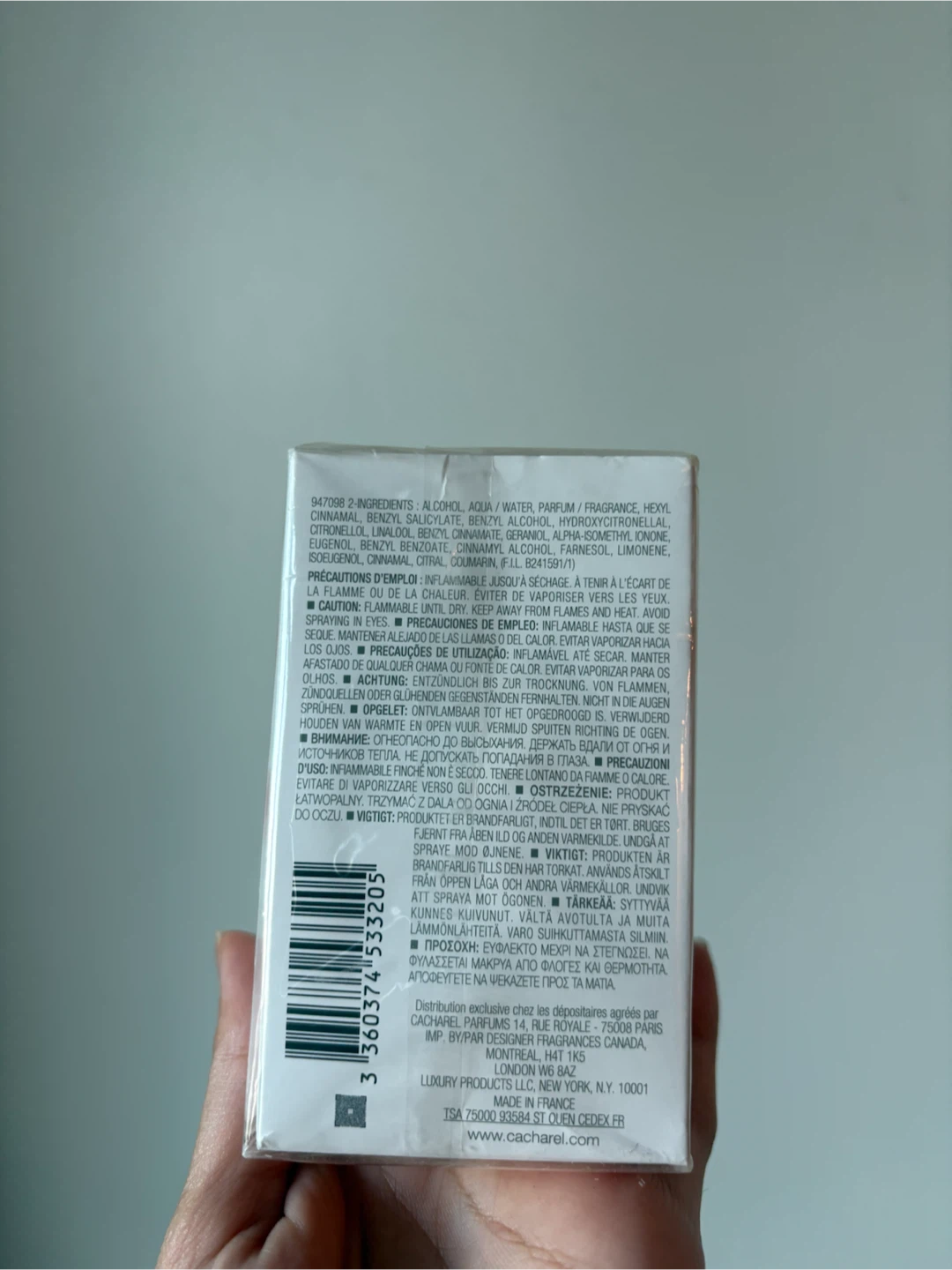 Cacharel Anais Anais L'Original Eau de Toilette 100ml - photo 2