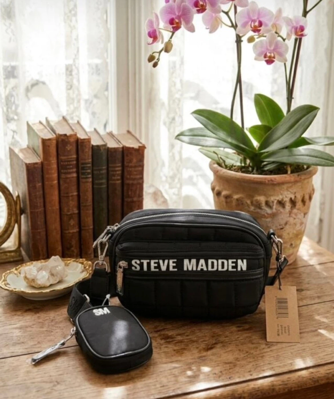 Steve Madden Black Quilted Crossbody Bag - photo 2