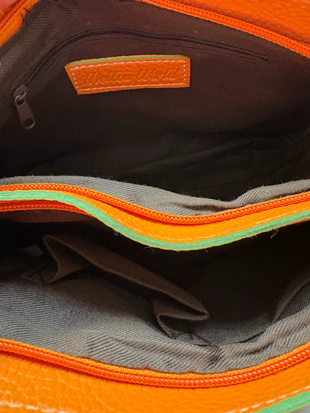 Mellow World Orange Handbag with Bow Detail - photo 3