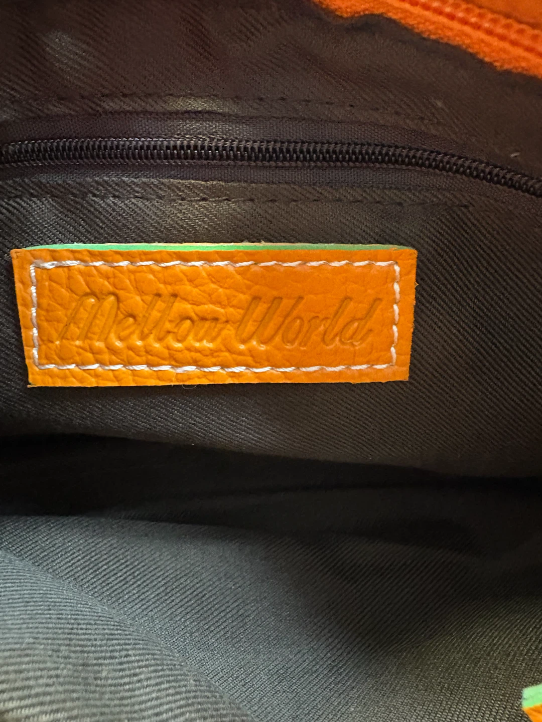 Mellow World Orange Handbag with Bow Detail - photo 4