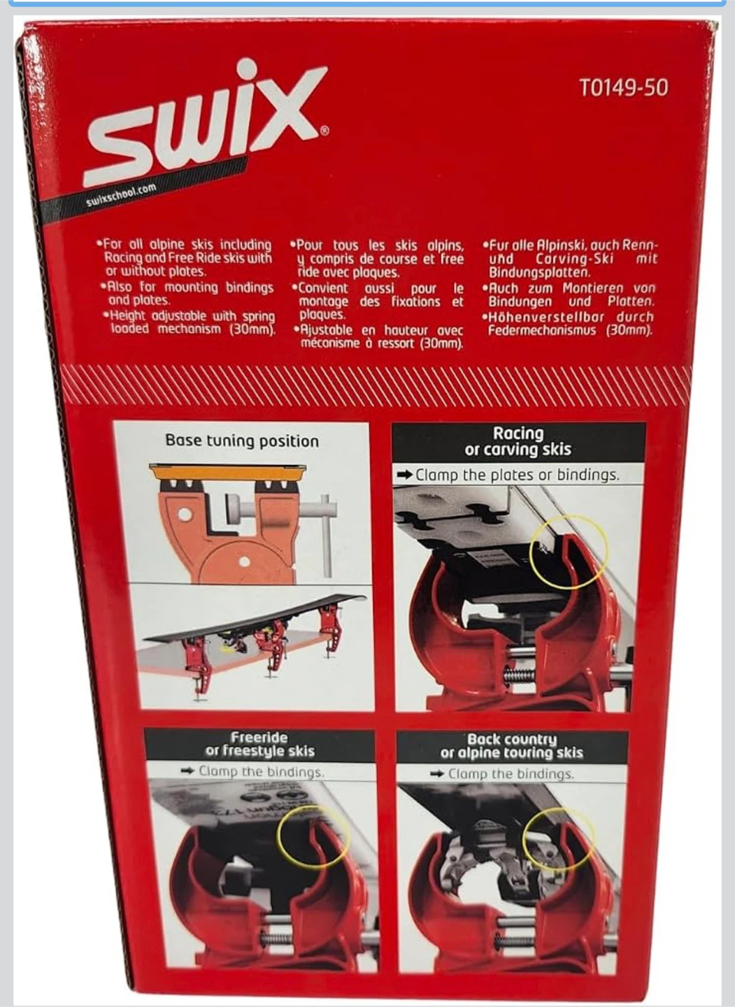 Swix Worldcup Ski Vise T0149-50 - photo 2