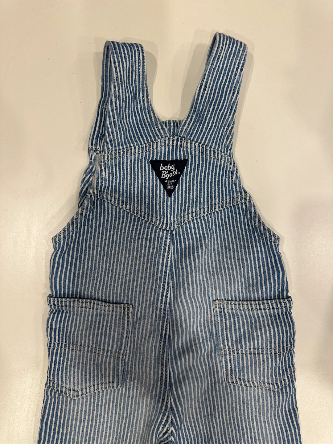 Baby B'gosh Striped Overalls 24M - photo 3