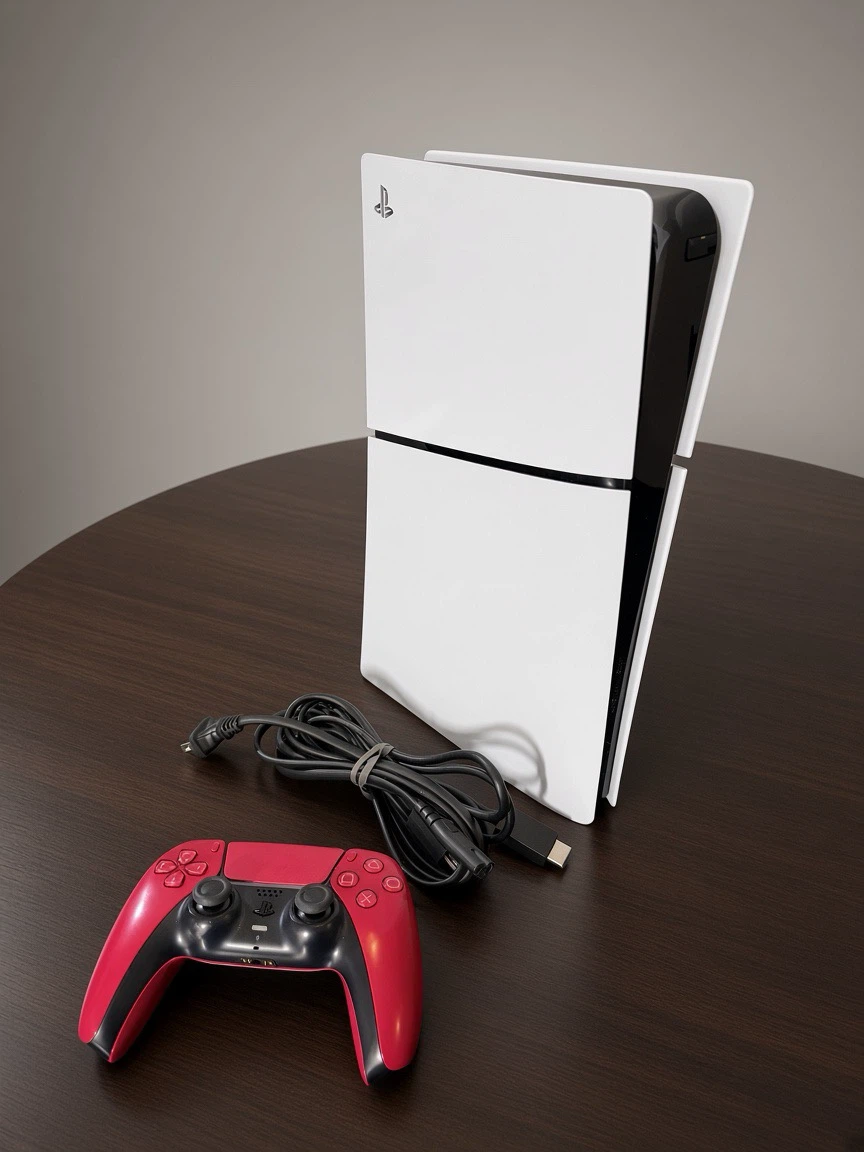 PlayStation 5 Console with Red Controller - photo 2