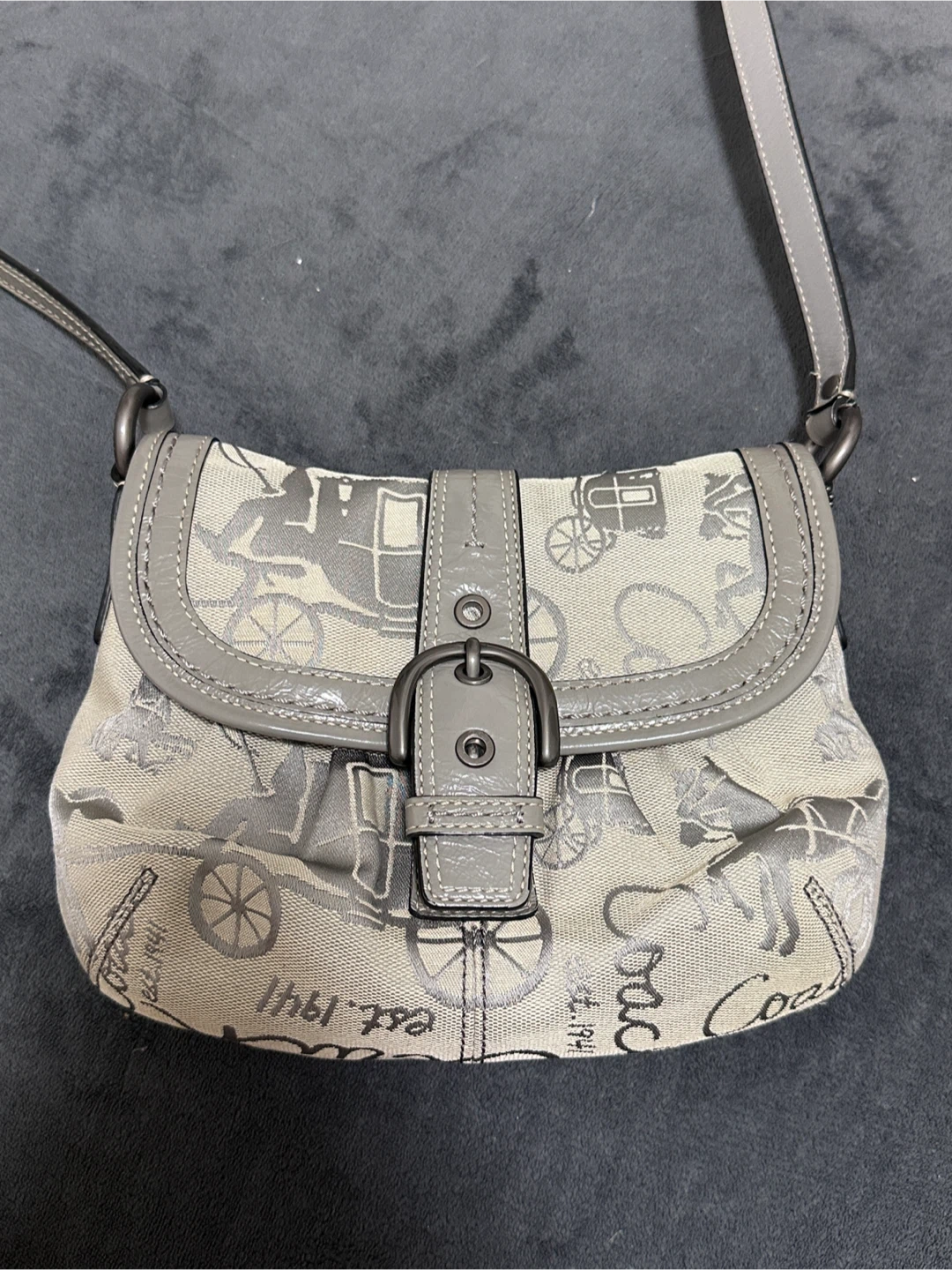 Vintage Coach Soho Horse and Carriage Bag