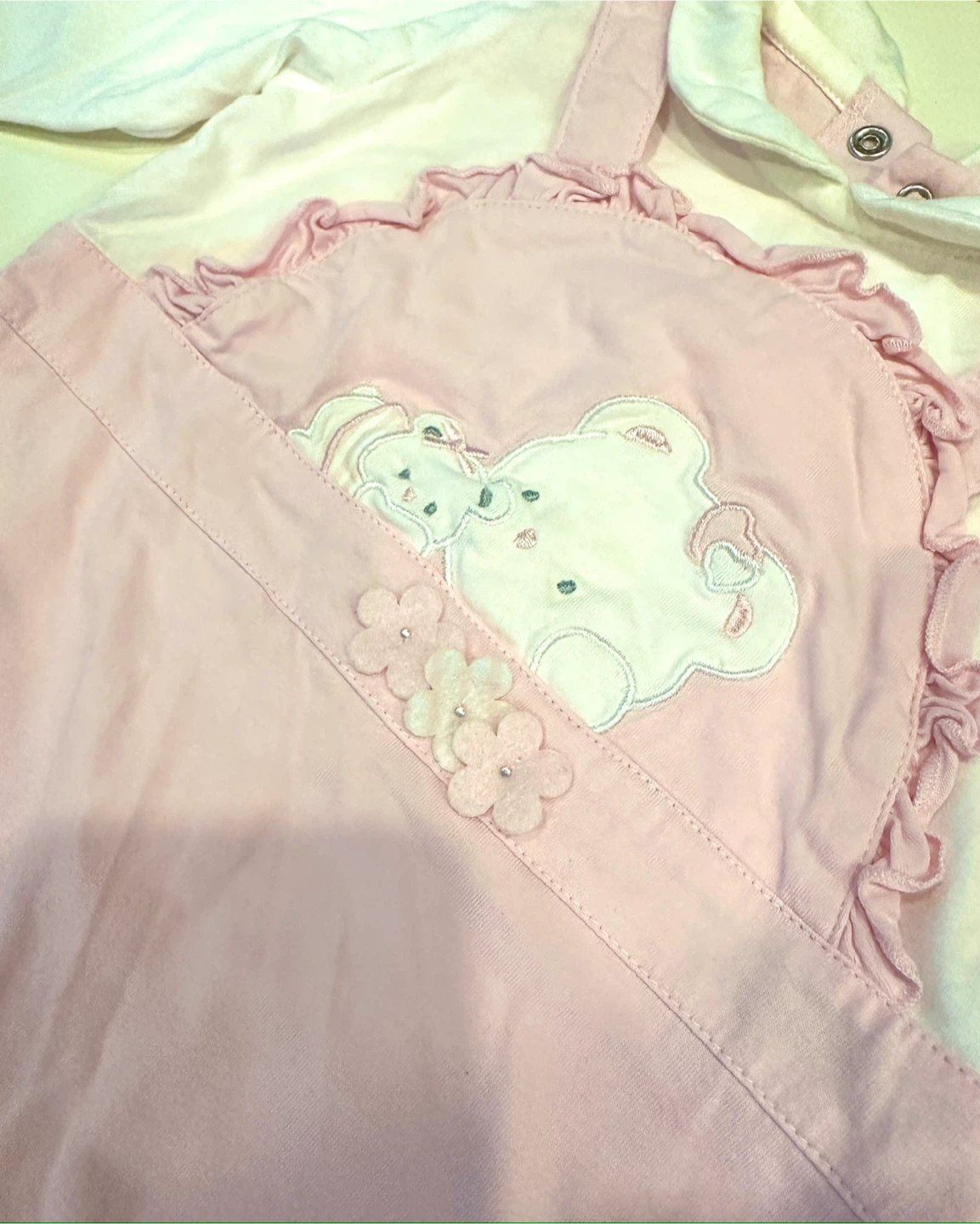 Baby Girl Romper 3-6M - Light Pink - photo 3