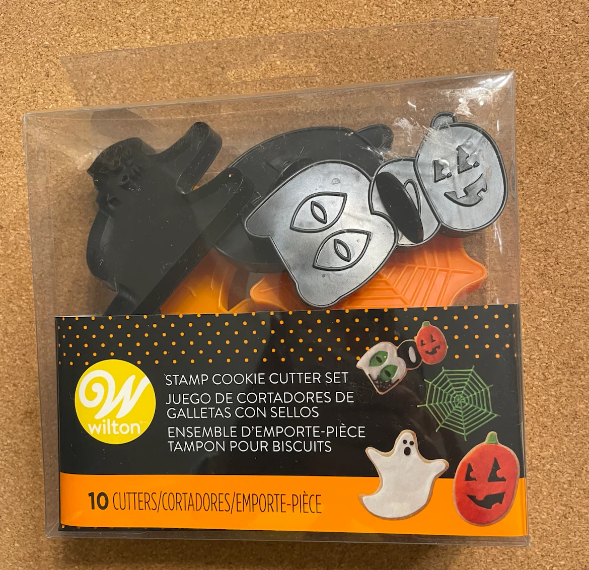 Wilton Halloween Stamp Cookie Cutter Set