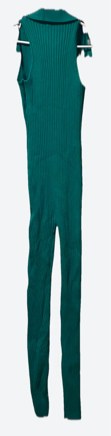 Hera Collection Green Ribbed Jumpsuit - photo 2