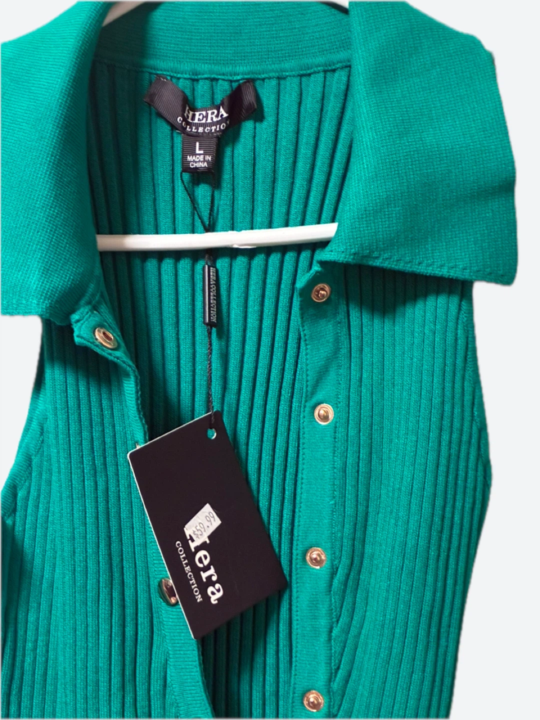 Hera Collection Green Ribbed Jumpsuit - photo 3