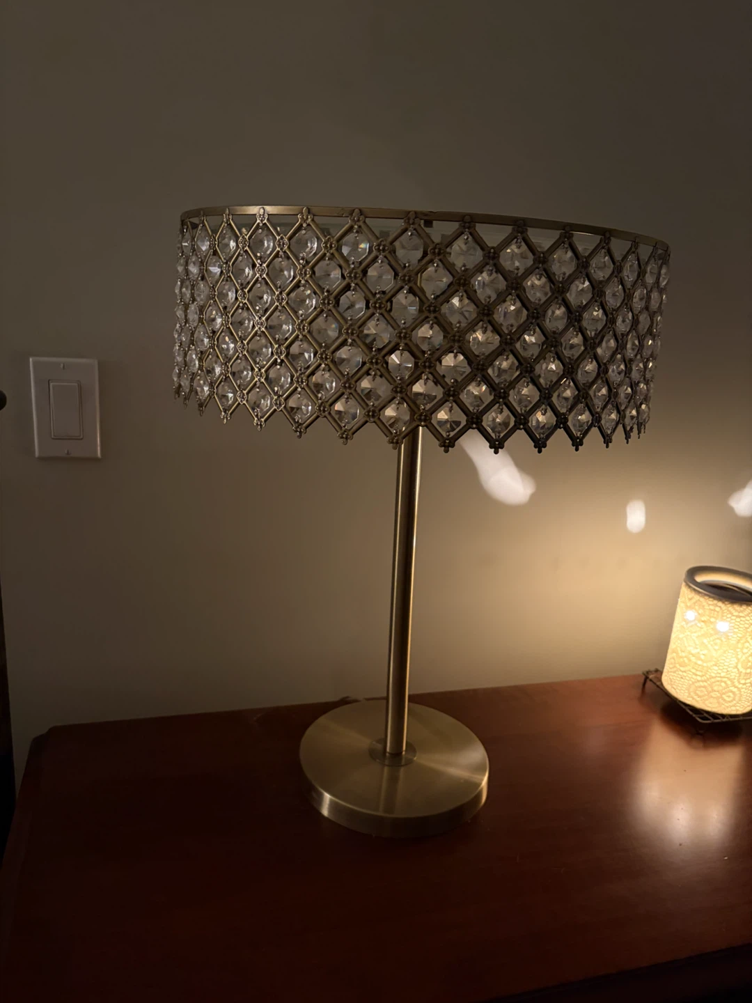 Crystal and Brass Table Lamps - photo 2