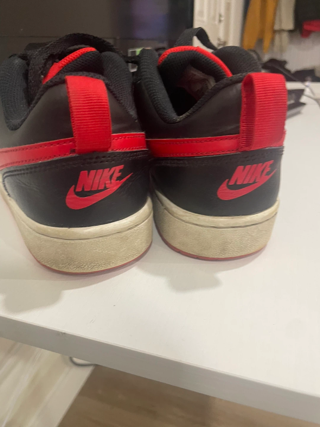 Nike Court Borough Low 2 Black/Red Sneakers - photo 3