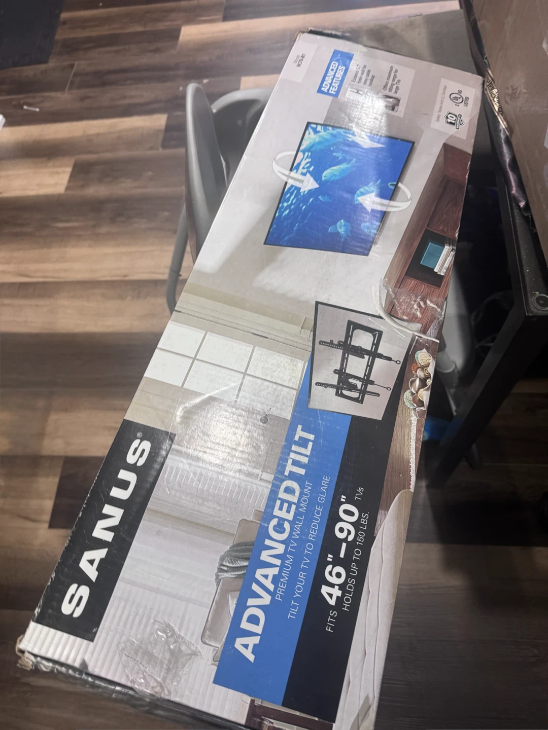 Sanus Advanced Tilt Premium TV Wall Mount VLT6-B1 - photo 2