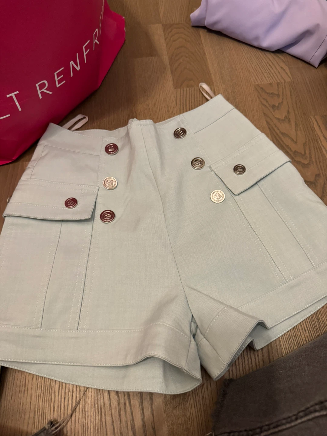 Balmain styled high-waisted shorts - photo 3