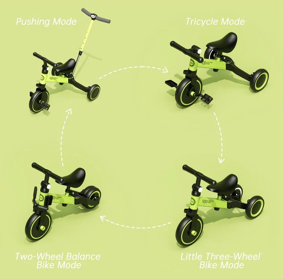 XJD 7-in-1 Children's Trike and Balance Bike - photo 2