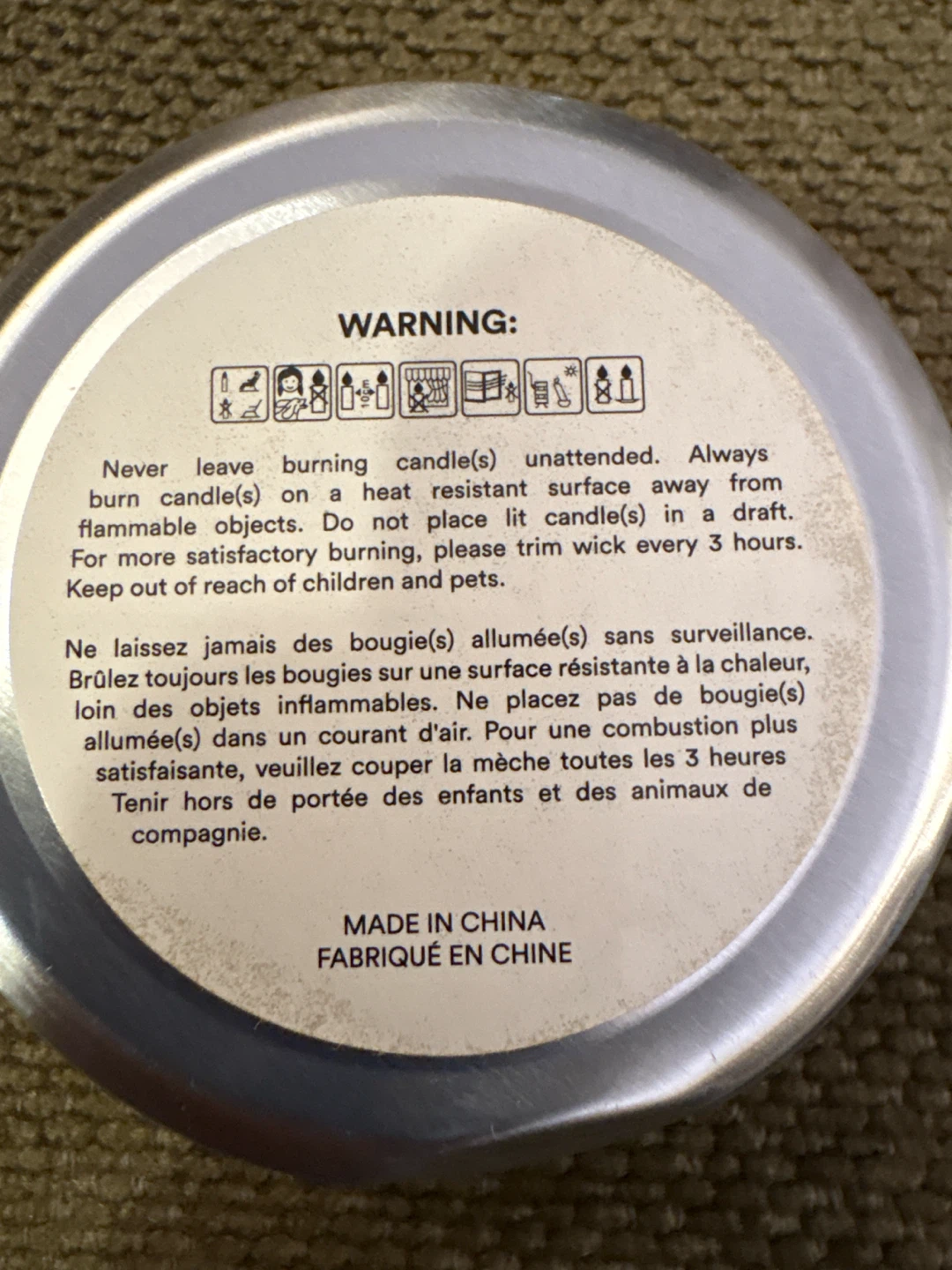 Aurora Drift scented candle - photo 3