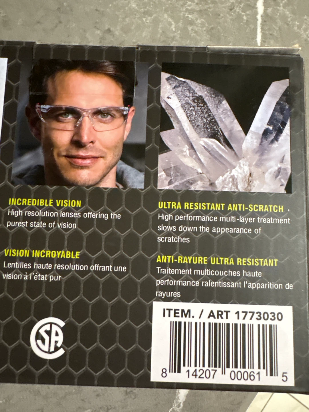 NEW Bollé Safety Protective Glasses in box - photo 2