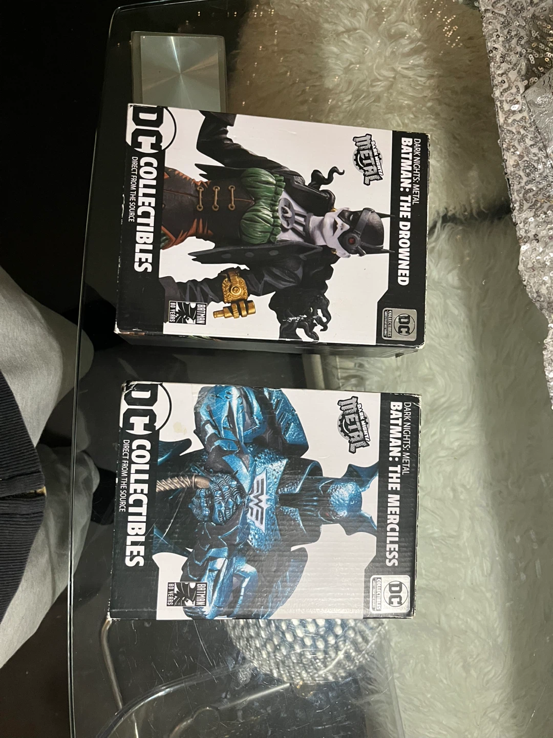 DC Collectibles Dark Nights: Metal statue set