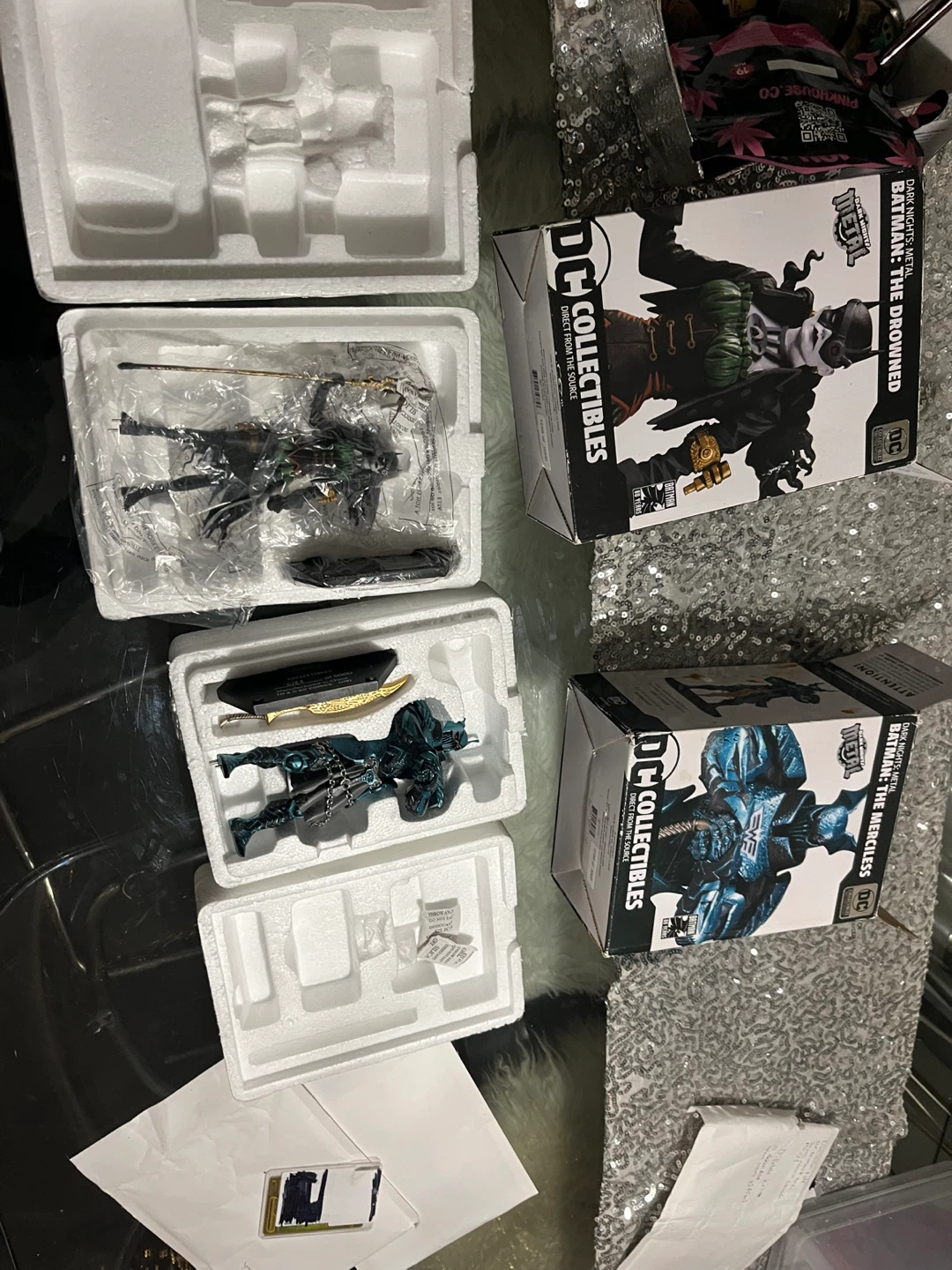 DC Collectibles Dark Nights: Metal statue set - photo 3