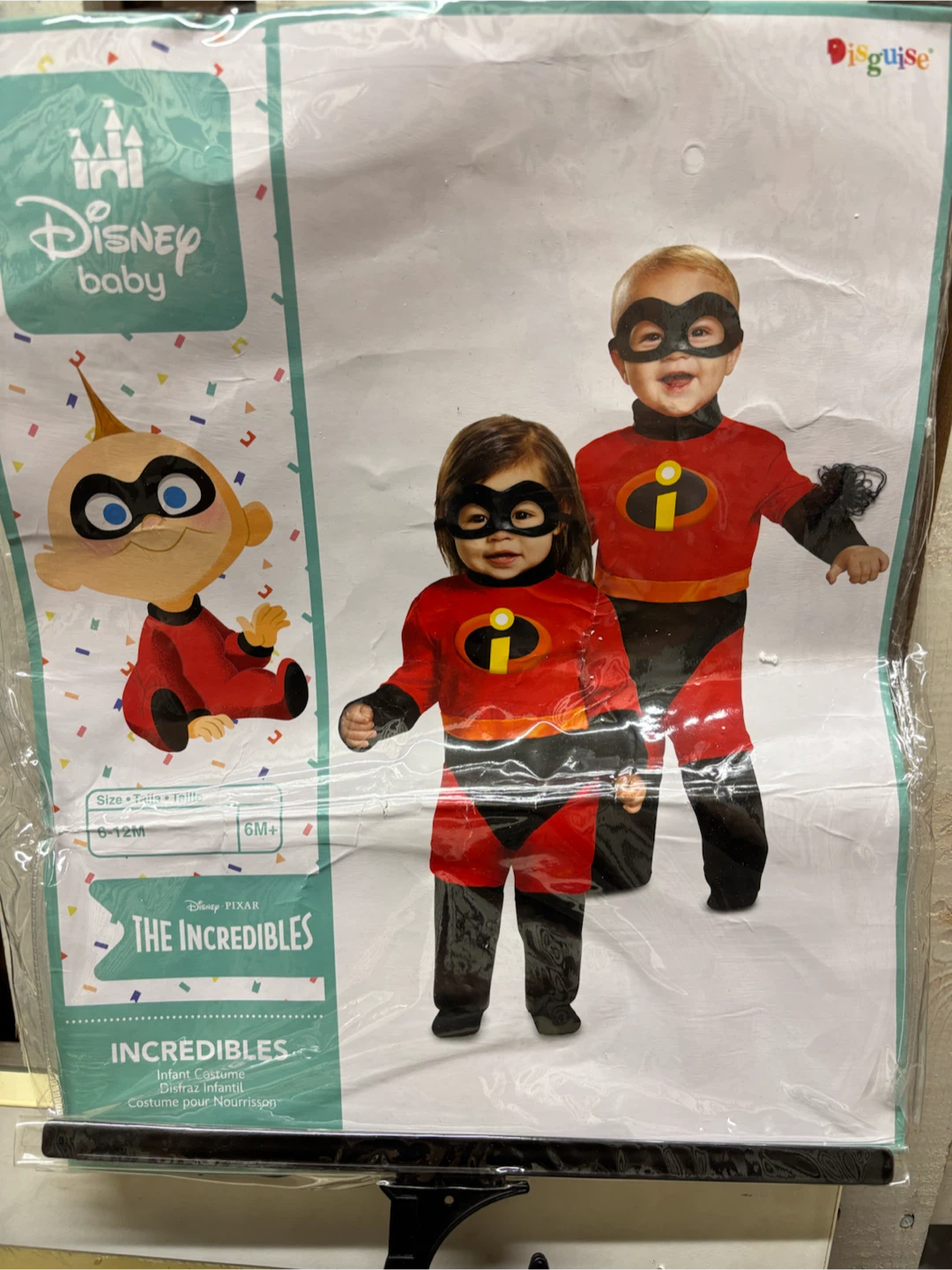 The Incredibles Infant Costume (6-12M)