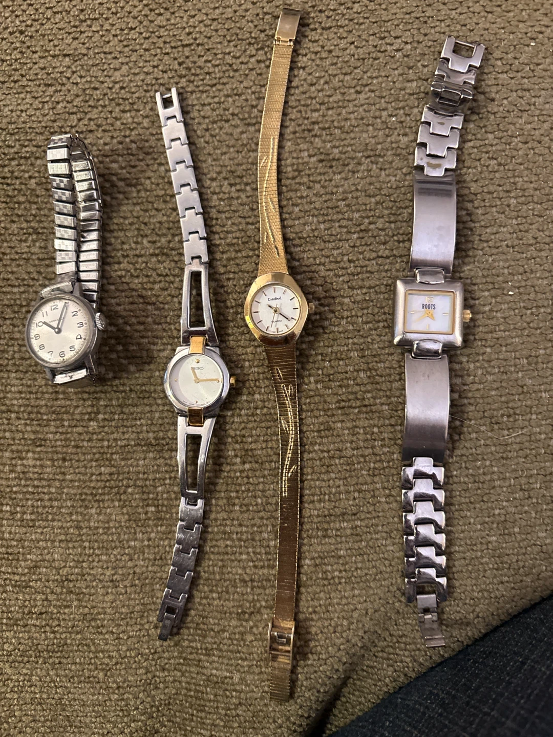 Lot of 4 Women's Vintage Wristwatches