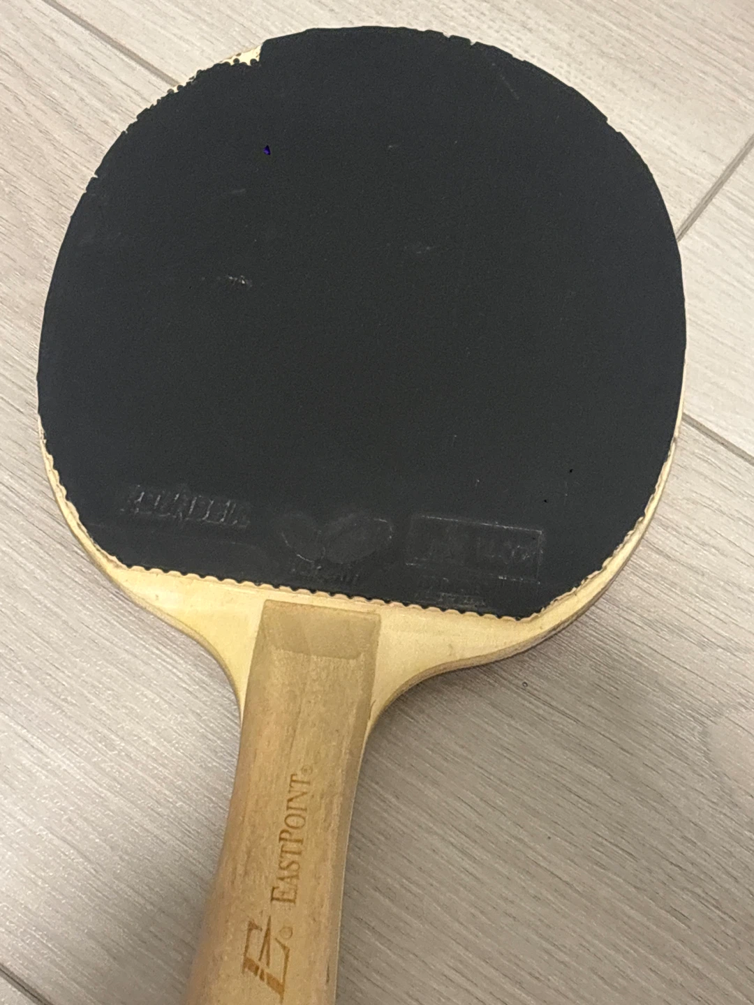EastPoint Table Tennis Racket with Butterfly Rubber