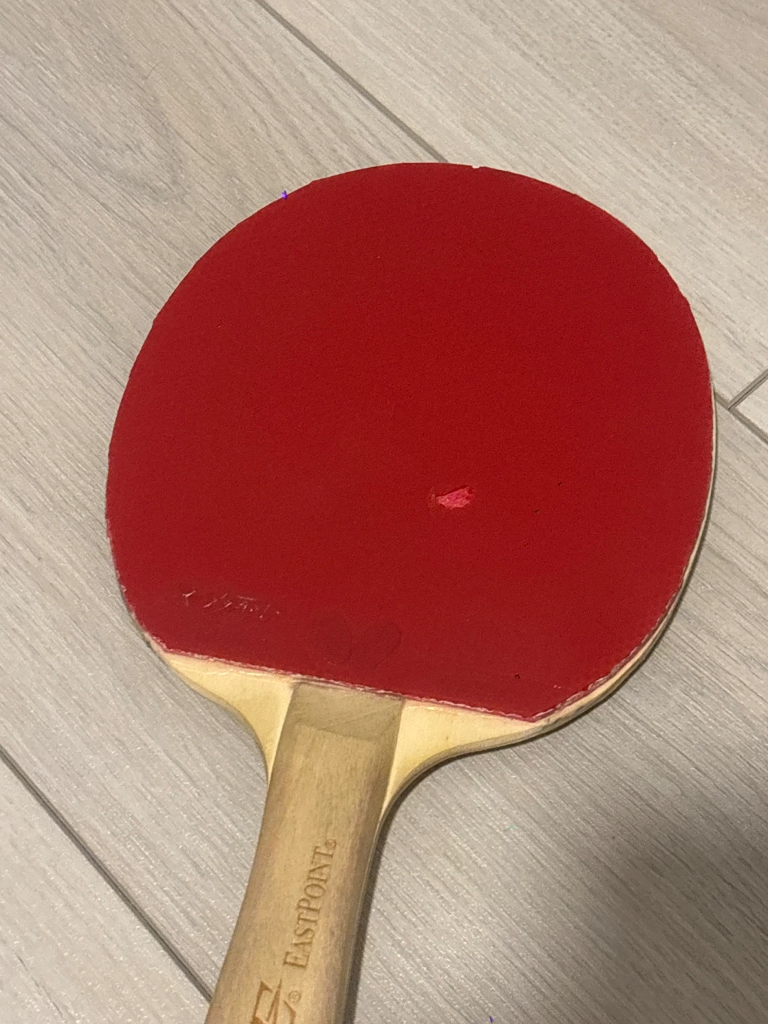 EastPoint Table Tennis Racket with Butterfly Rubber - photo 2
