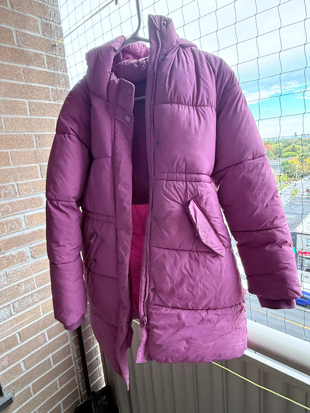 George Women’s Purple Winter Jacket – Size 10–12 - photo 2