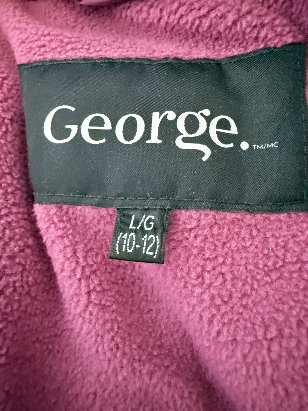 George Women’s Purple Winter Jacket – Size 10–12 - photo 4