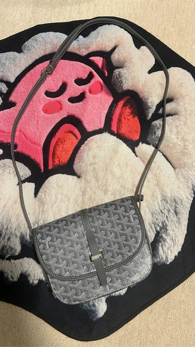 Gray Goyard side bag