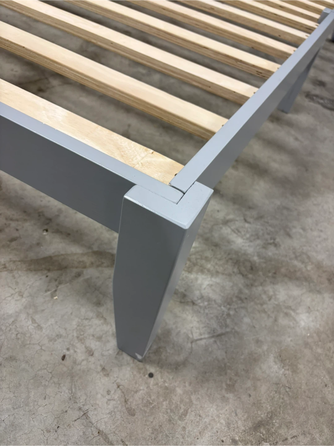 Grey bed frame - photo 4