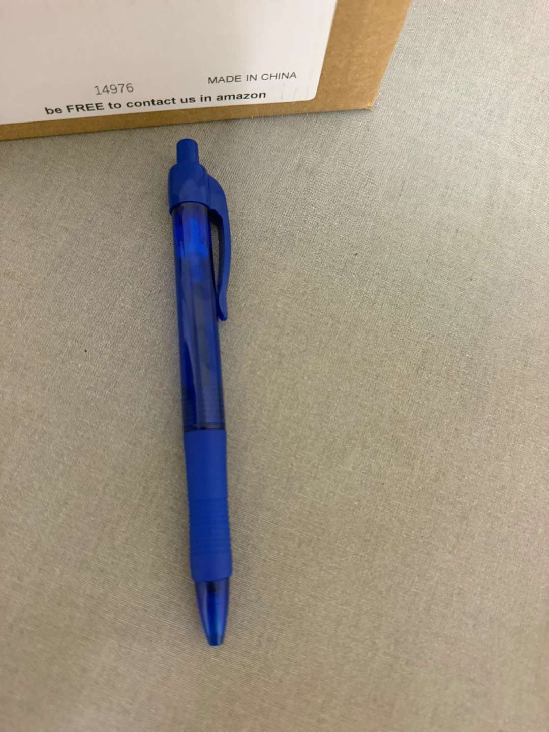 50 Pack No Bleed Blue Ink Click Pens - photo 3