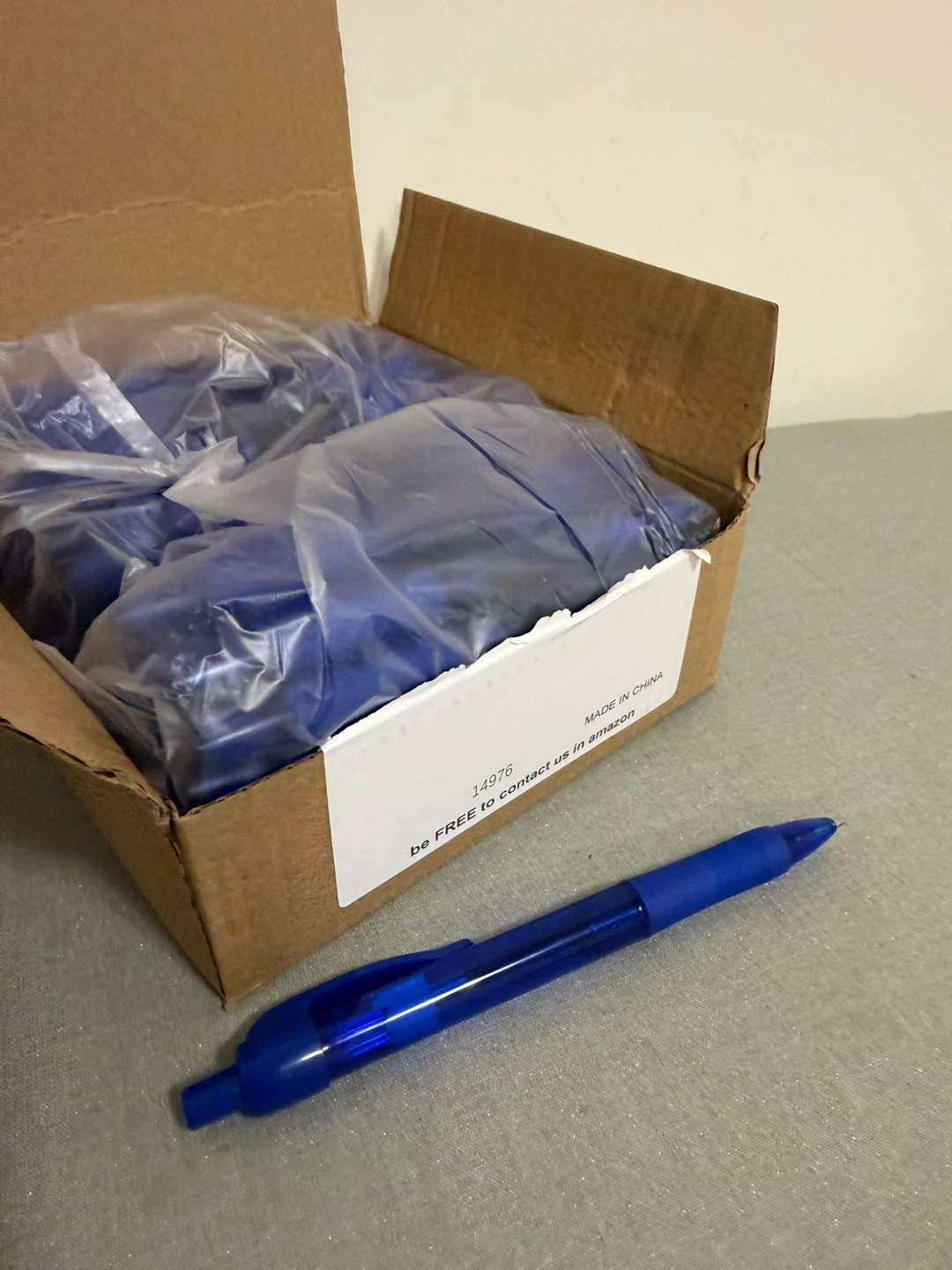 50 Pack No Bleed Blue Ink Click Pens - photo 4