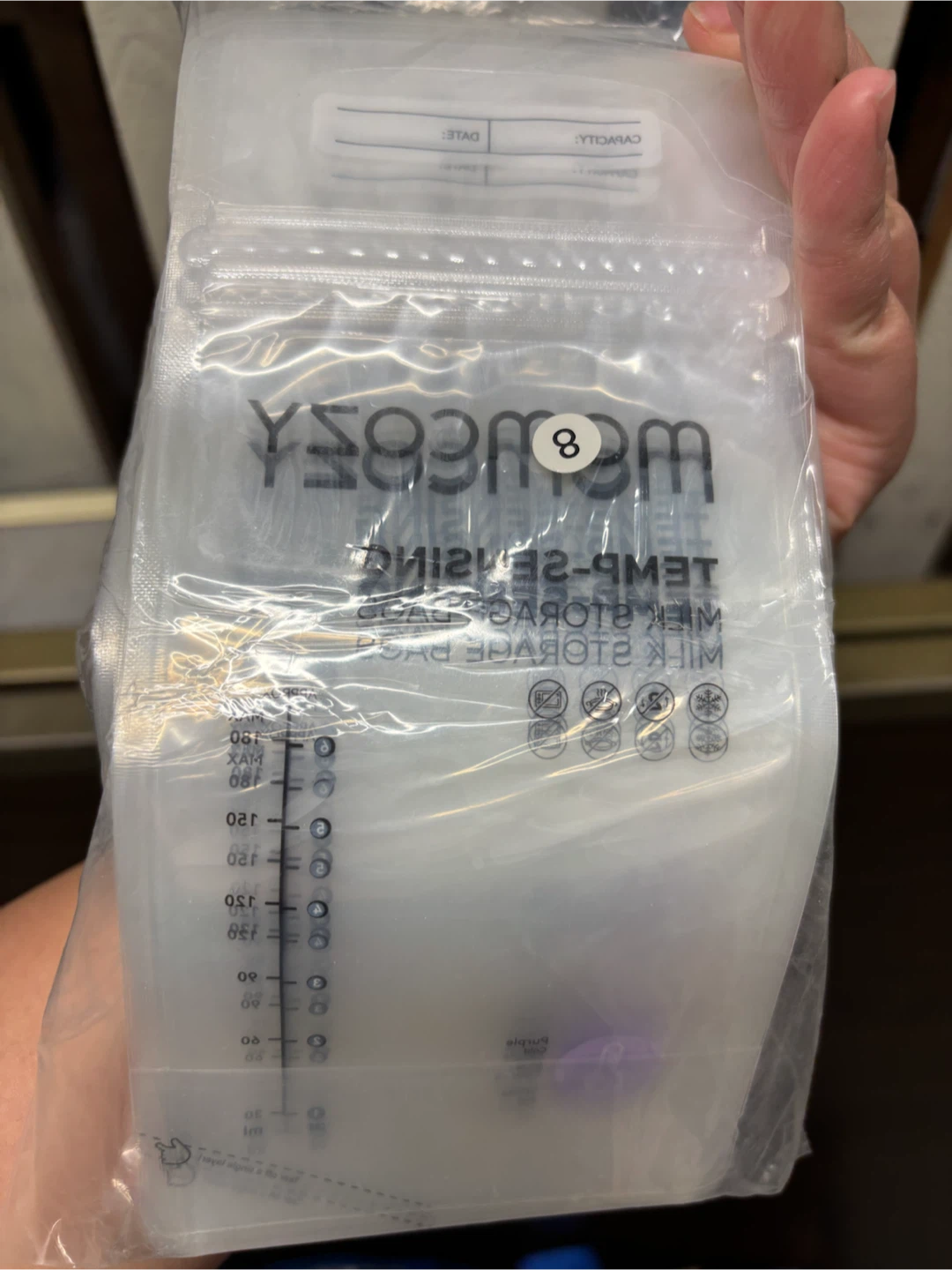 Momcozy Breastmilk Storage Bags 50ct - photo 2