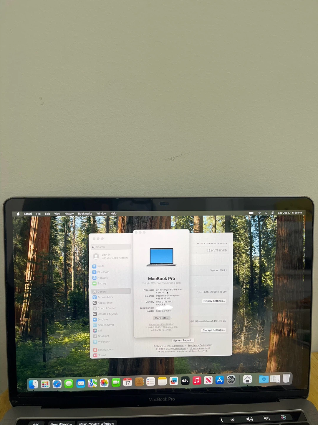 Macbook Pro 13" 2019, 512GB, 8GB with Charger - photo 2