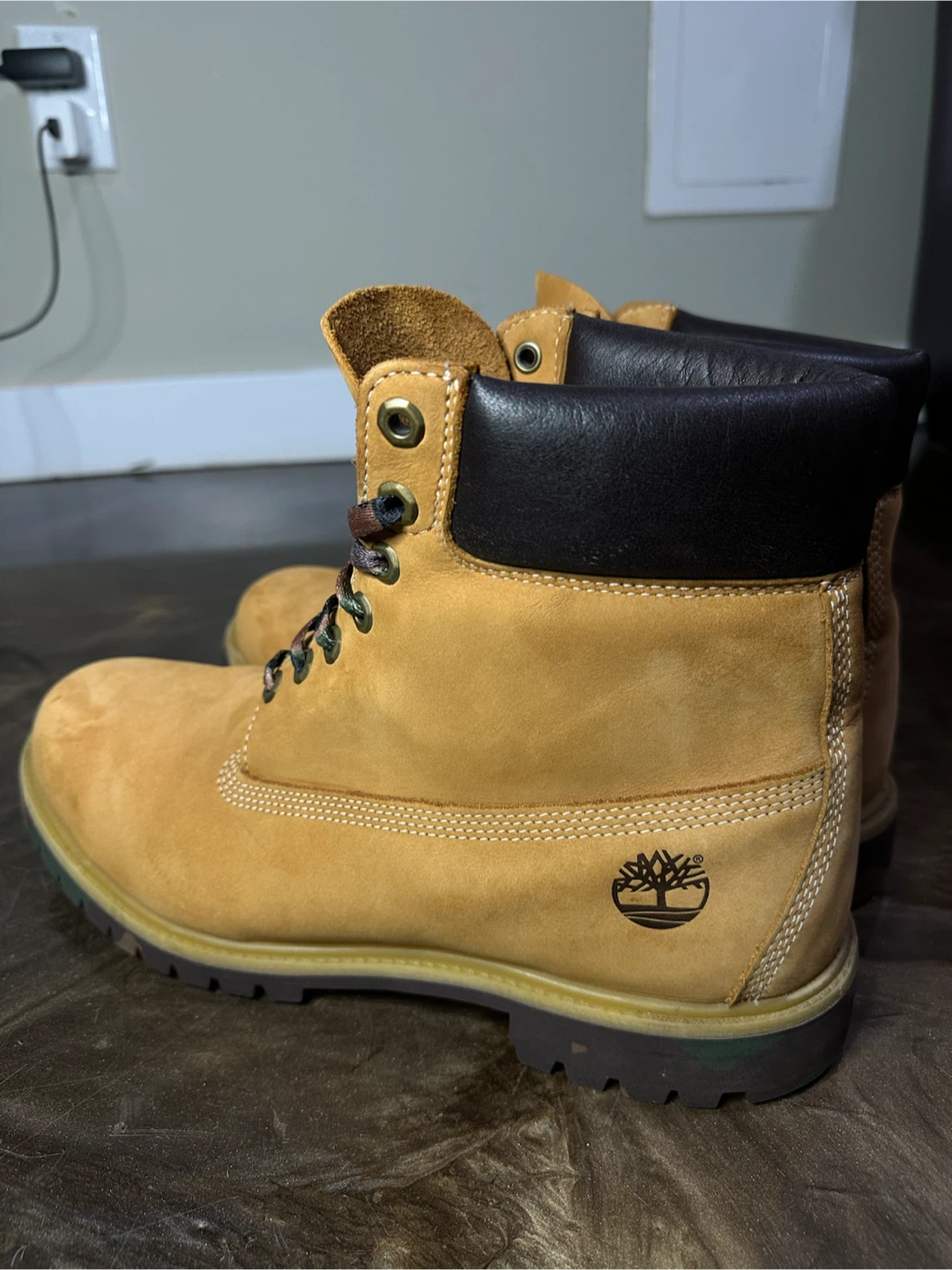 Timberland Premium  "wheat camo" Boots