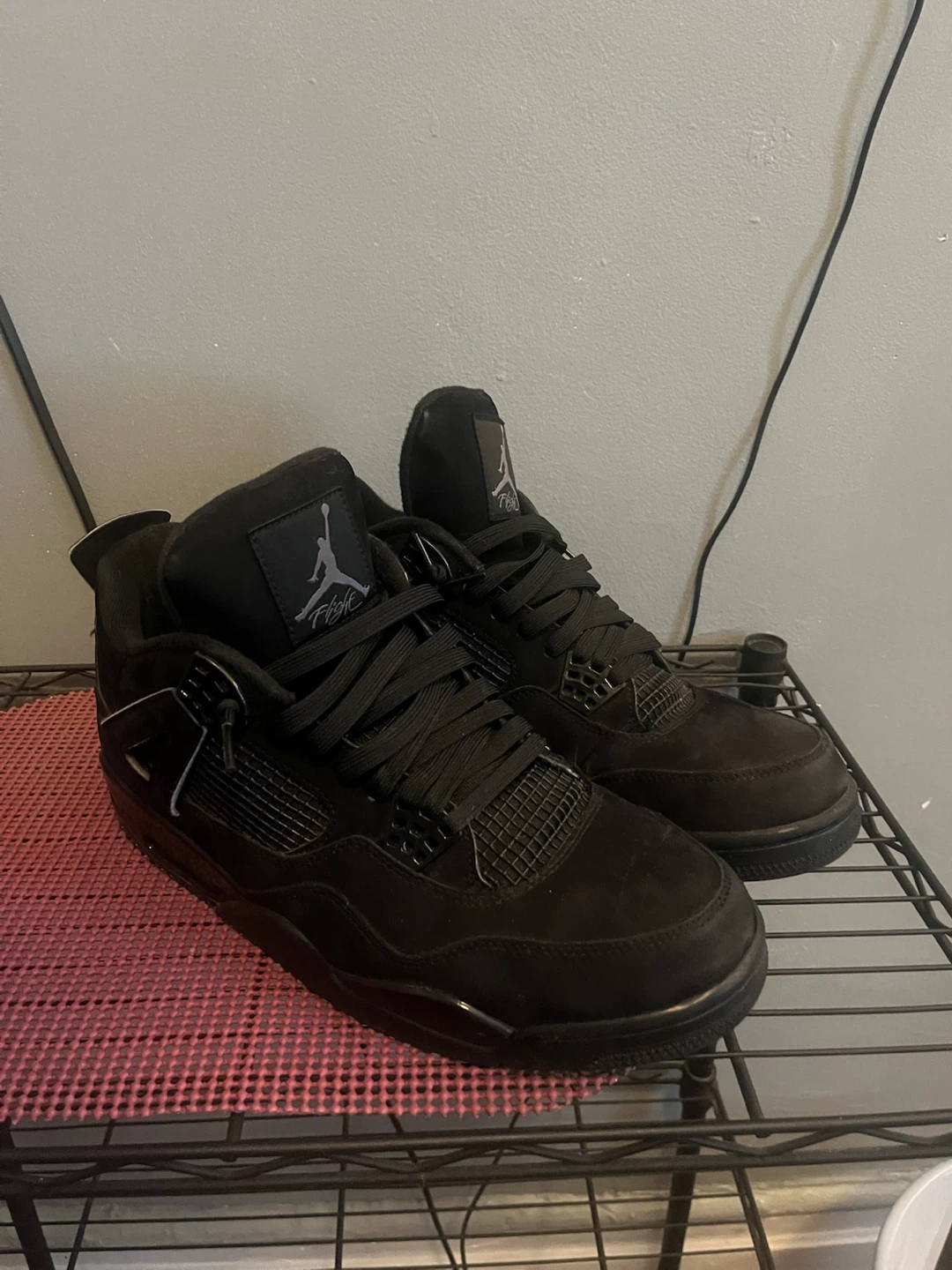 Air Jordan 4 Retro Black Cat Size 12