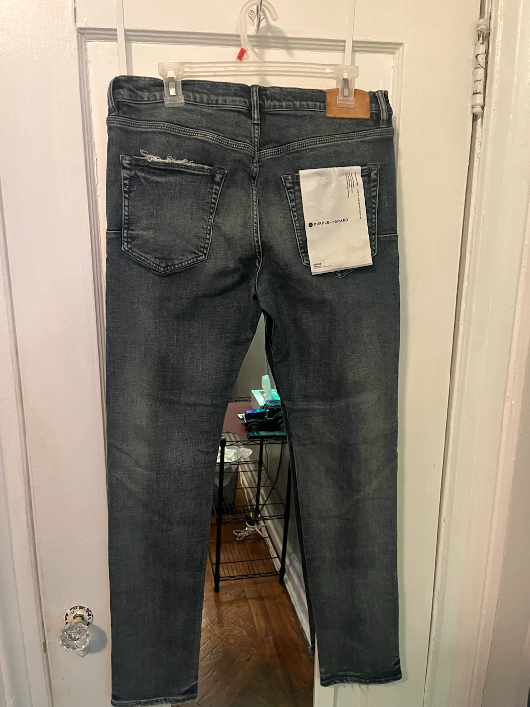 Purple Brand Distressed Slim Jeans