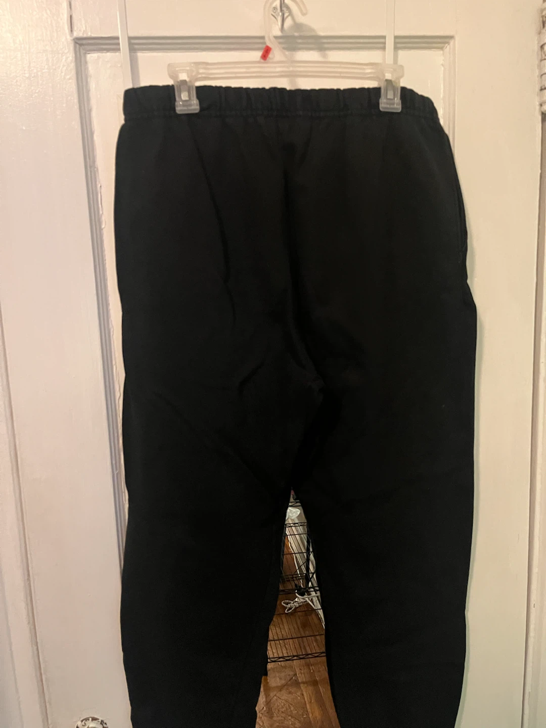 Champion ‘Stop looking at my d*ck’ Black Sweatpants - photo 3