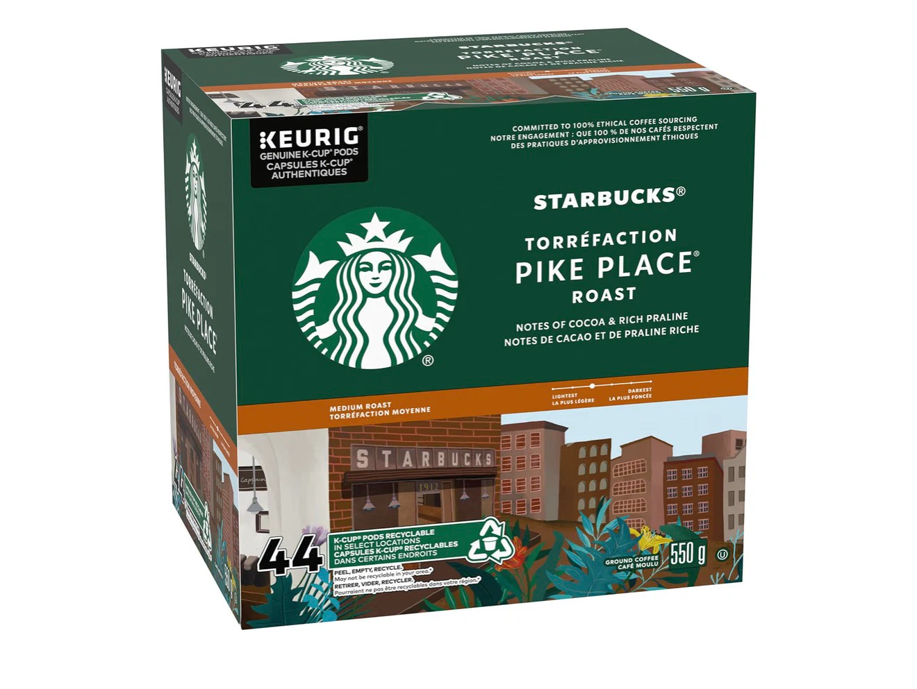Starbucks Pike Place Roast K-Cup Pods 44 Count - photo 3