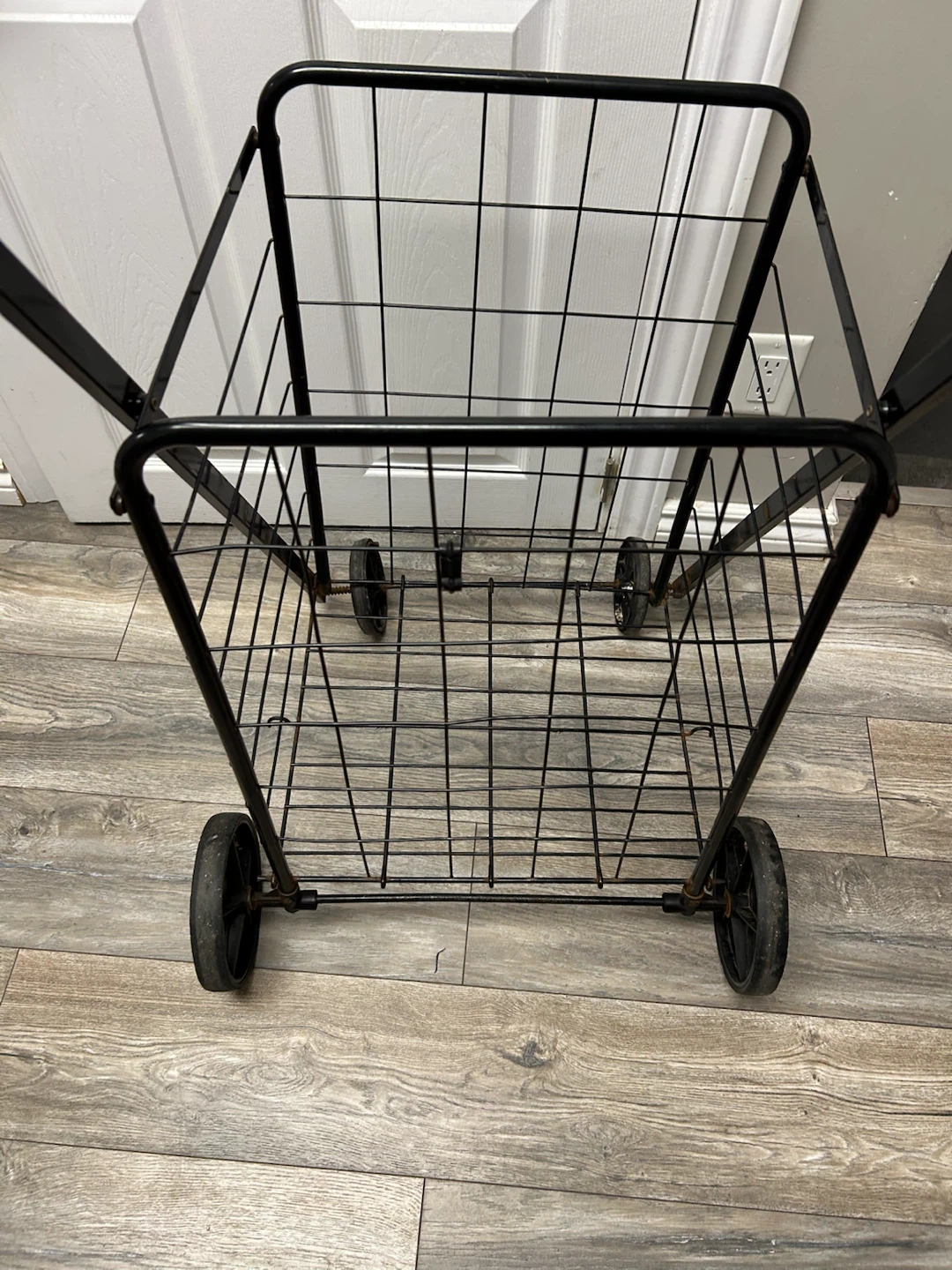 Collapsible Metal Shopping Cart - photo 3